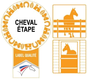 Label Cheval Étape